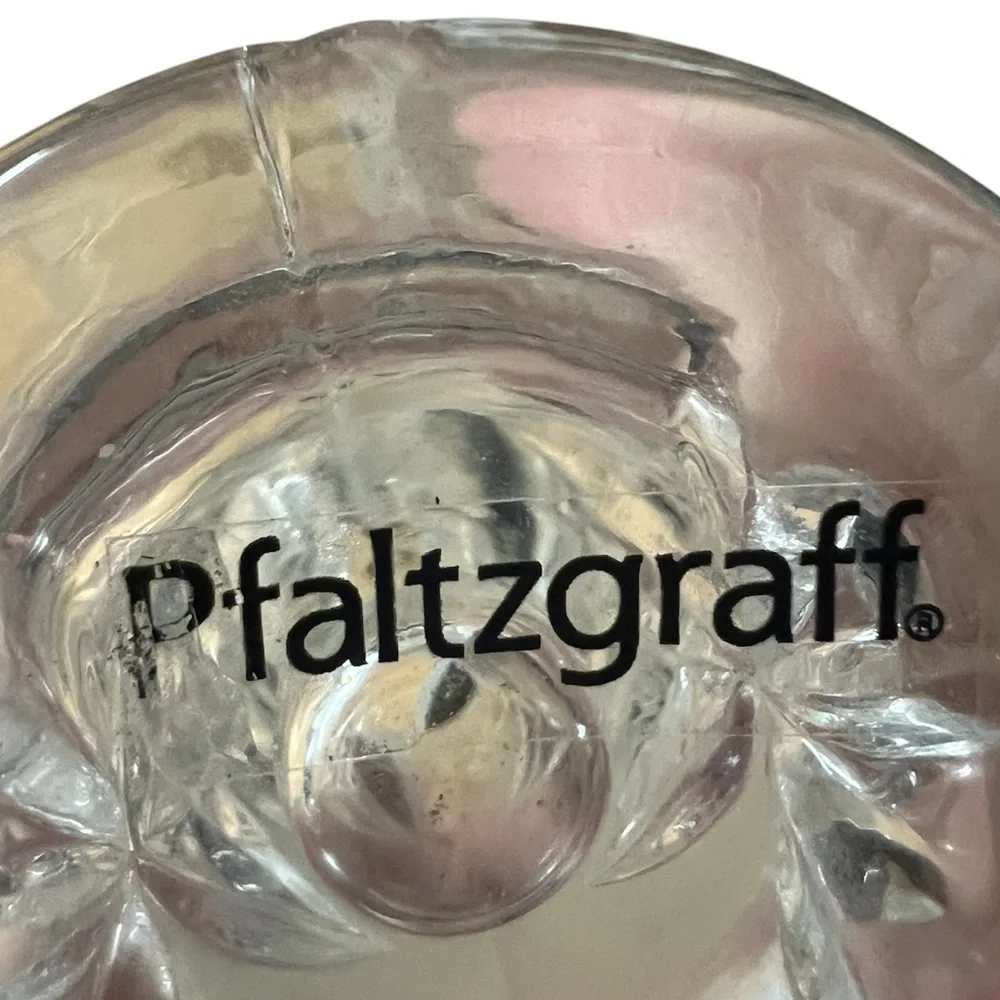 Pfaltzgraff Clear Bud Vase 6in